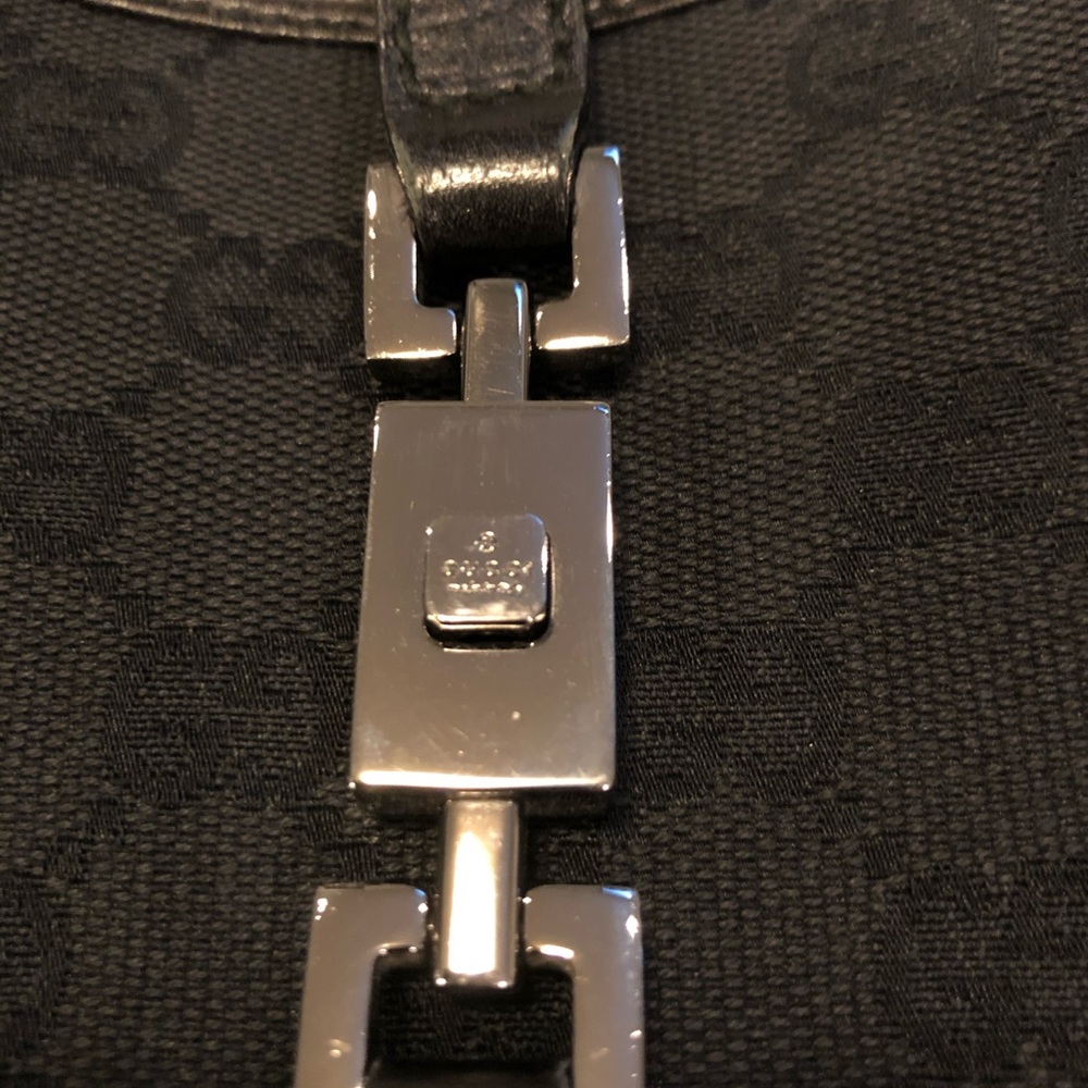 Gucci Black Monogram Purse With Dust Bag - Picture 7 of 8